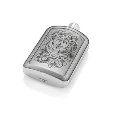 Limited Edition Fin T Kitsune Hip Flask